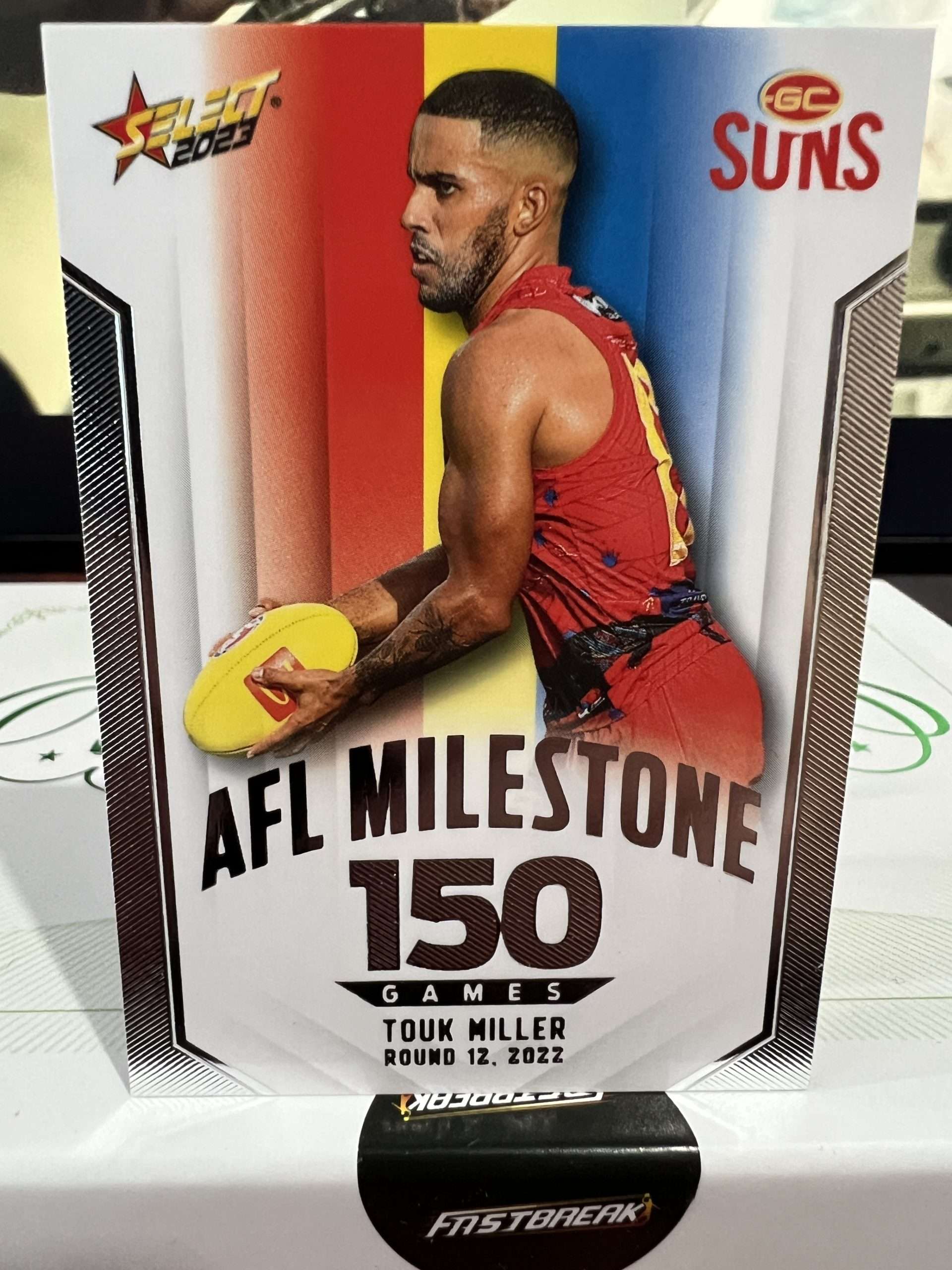 Touk Miller – Gold Coast – 2023 – Footy Stars – Milestone – – Fastbreak  Cards & Collectables